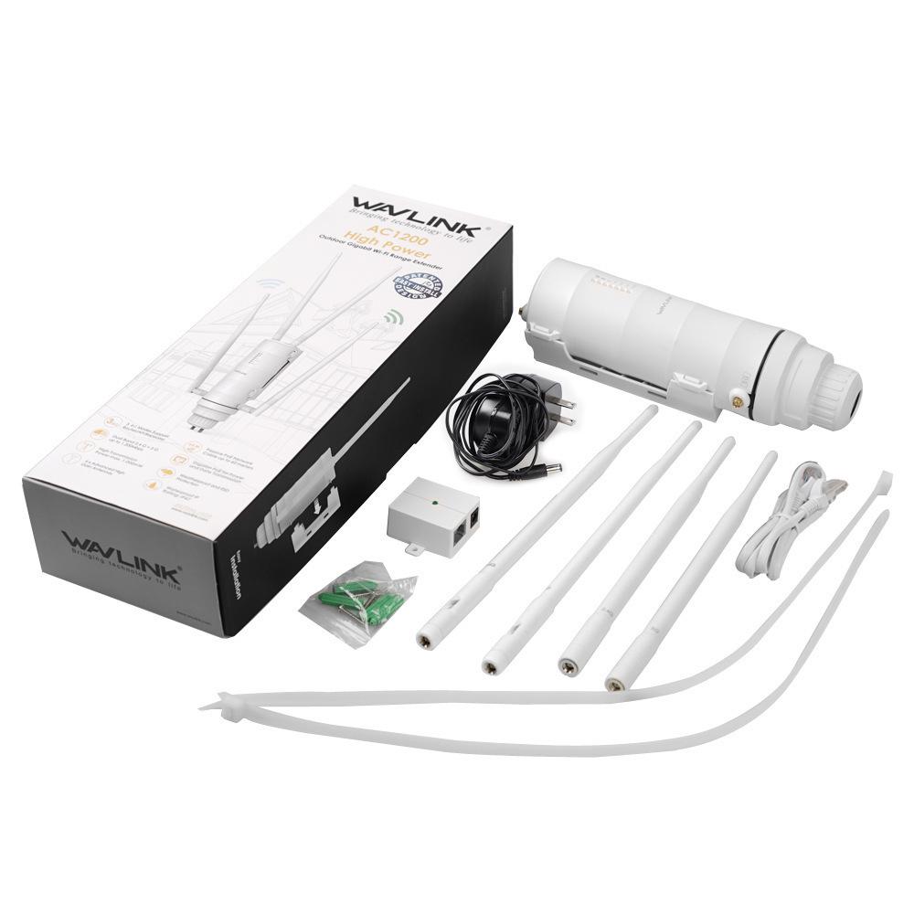 WAVLINK AC1200 Outdoor Dual-Band High-Power WiFi Router & Access Point