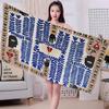 Ancient Egypt Tiger Leopard Microfiber Printed Beach Towel Mountain Climbing Yoga Beach Swimming Running Absorbent Soft Towel