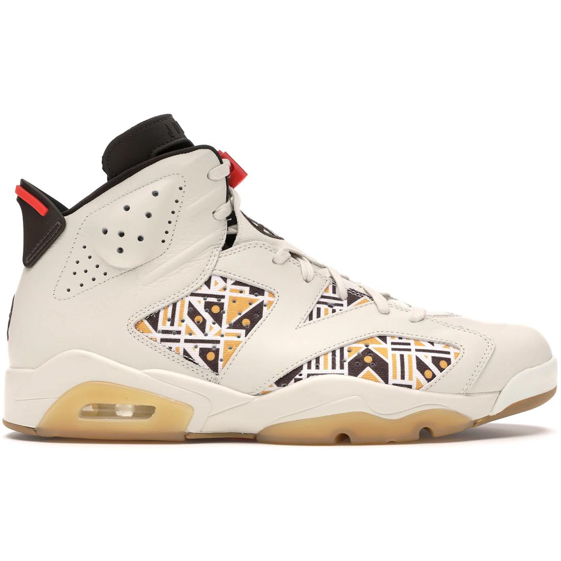 

Sneaker Jordan 6 Retro Quai 54 Sail Brown (2020)(CZ4152-100) 40
