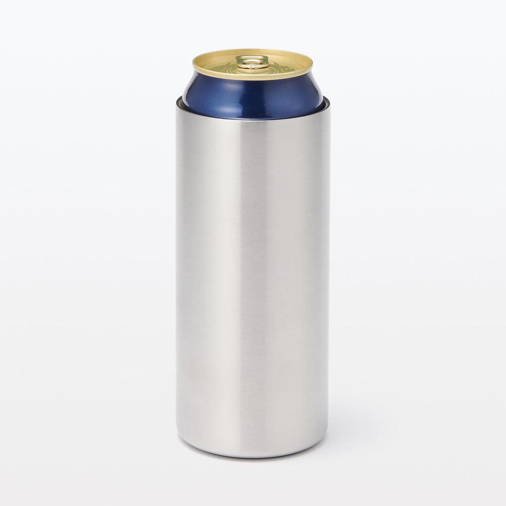 MUJI Insulated Cold Holder for Canned Beverages That Can Also Be Used As a Cup 520mL 12728382