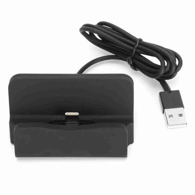 Type C Mobile Phone Charging Base Stand Charger for Samsung Huawei P9 P20pro Mate10(Black )
