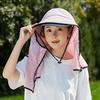 Women Outdoor Sun Hat Solid Color Baseball Cap Curved Brim UV Protection Modifying Hat Summer Accessory