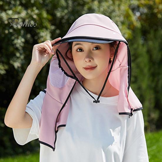 Women Outdoor Sun Hat Solid Color Baseball Cap Curved Brim UV Protection Modifying Hat Summer Accessory