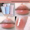 Flower Knows Swan Ballet Lip Glaze: Mirror Finish, Non-Transfer, Watery Light, Nude Lipstick for Women.