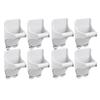 M-Modern-Spray Bottle Hanger, Wall Mount 8Pcs Bottle Holder, No Damage Strong Adhesive Bottle Hooks, Spray Bottle Rack