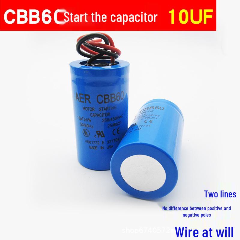 Washing Machine Start Capacitor CBB60 3-20UF for Spin Dry/Dehydration