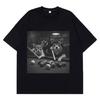 Funny Dog Playing Pool Meme Tshirt Summer Unisexs And Unisexs Fashion Hiphop Tshirts Comfort Cotton Casual Tshirts Streetwear