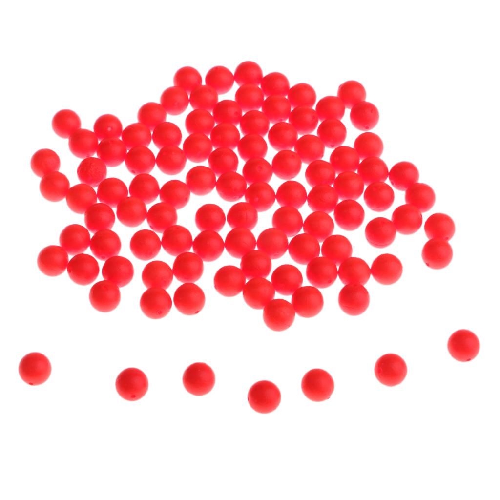 200x Float Bobbers Fishing Ball Indication Eva Foam Strike Sports