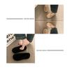 JMXD-Winter Women’s Plush Platform Slippers: Cozy Shearling Lined Indoor Outdoor Shoes Non-Slip Sole Warm Fuzzy Booties Slip On Fashion