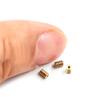 Micro Copper Worm Gear OD2.4mm Width 3.5mm Hole 0.98mm Wormwheel W2.4x3.5-1A 0.2M Pinion