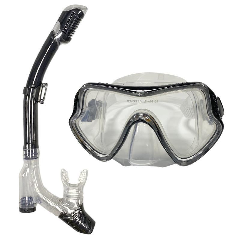 Snorkeling Goggles Full Dry Snorkel Set