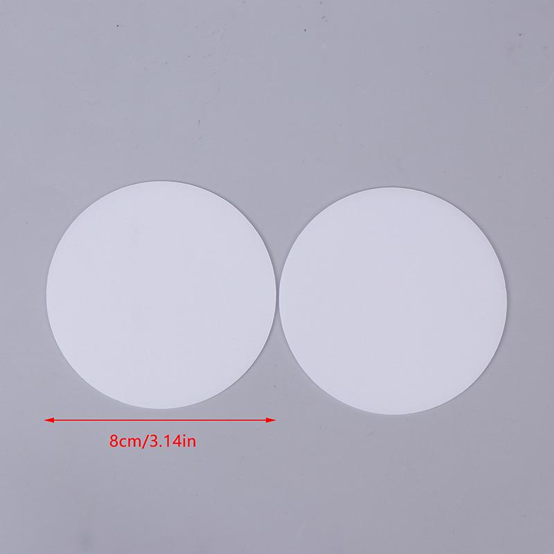 2 ks Matný akryl 35 mm 46 mm 50 mm 60 mm 65 mm 70 mm Kulaté ploché poloprůhledné stínidlo pro LED lampu Down Light Svítilna