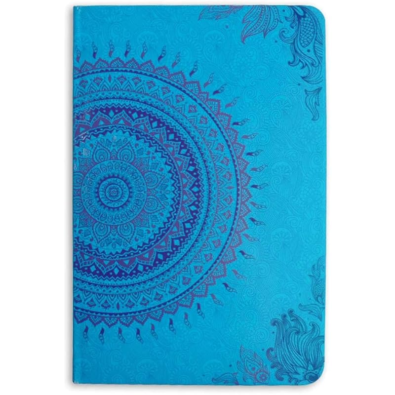 Doodle Hard Bound Notebook Diary | A5 | 80 Gsm | Undated | 192 Ruled Pages(5.5X8.5 Inches), Ethnic Motif Diary For Girls