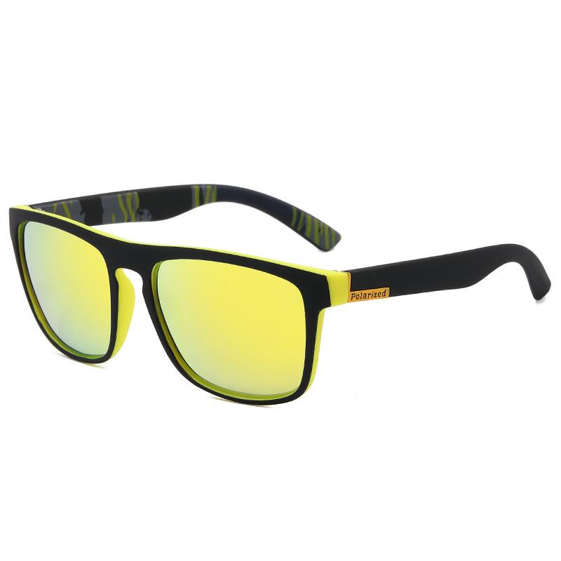 Polarized Elastic Paint Real Film Sunglasses Outdoor Beach Men'S Sunglasses Fishing Mountaineering Glasses Uv Protection