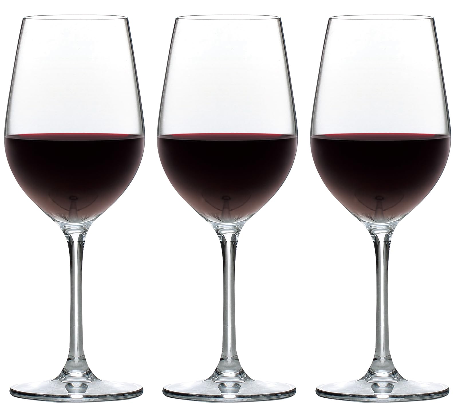 

Toyo Sasaki Glass DIAMANT Wine Glasses, 255ml, Set of 3, Dishwasher Safe, Shatter-Resistant, Good Design Award Winning, Suitable for Red and White Win