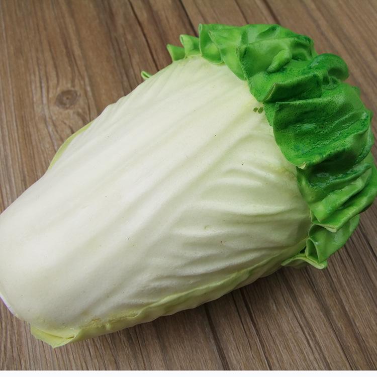 Artificial Vegetable Set: Eggplant, Cabbage, Cucumber, Celery, Spinach - Kitchen Decoration