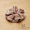Plaid Hair Tie for Autumn/Winter - Gentle on Hair, Perfect for Buns & Ponytails