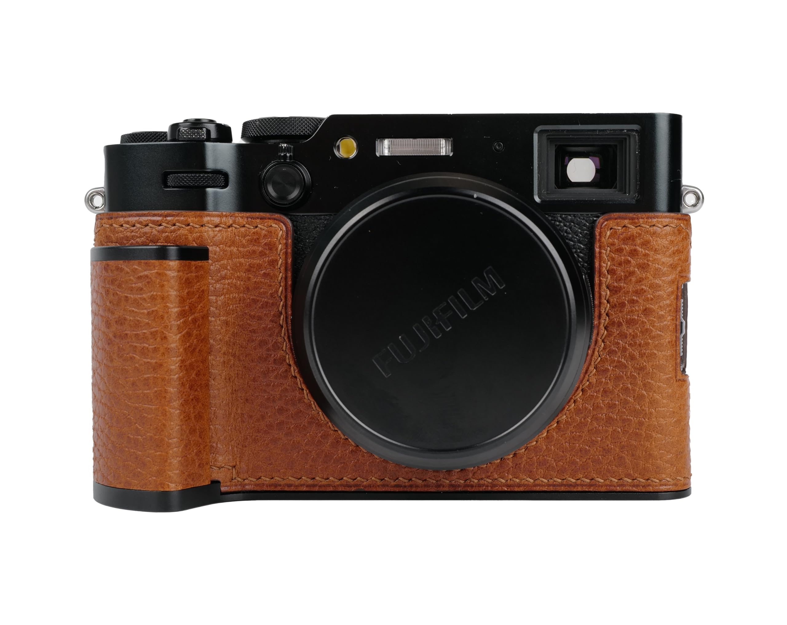 

CLC handmade Compatible FUJIFILM Fuji X100VI Exclusive Camera Case Camera Cover Camera Bag Genuine Leather [Pure Handmade] Head Cowhide Body + Metal
