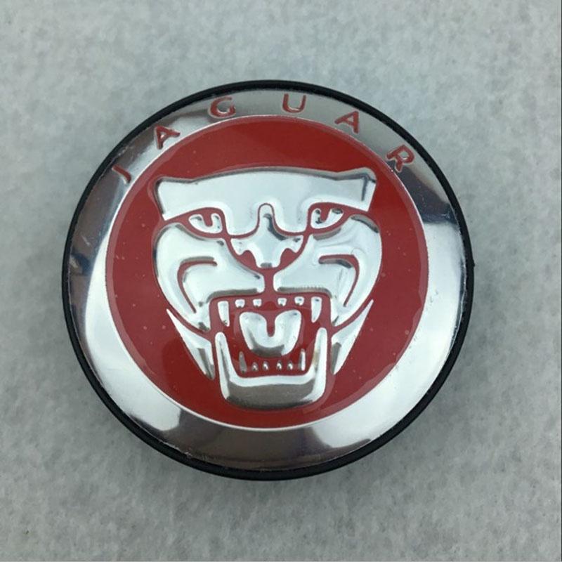Elegant 4pcs Set Jaguar Wheel Hub Caps Logo Rim 59mm Cover Emblem Cap In Premium Quality