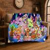 Music Game My Singing Monsters Cartoon Flannel Blanket Soft Throw Blanket for Bedroom Living Room Bed Travel Camping Picnic