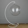 Portable Glass Ball Hanging Stand Retro Iron Display Stand  Aquarium Fish Bowl