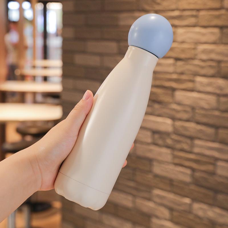 750ml Mattierte Edelstahl Sport-Thermosflasche mit schmaler Öffnung