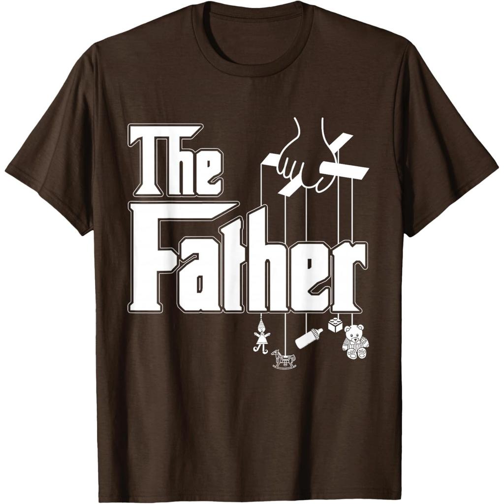 The Father Puppet Design Graphic Tee Unisex's Short Sleeve Casual Cotton T-Shirt