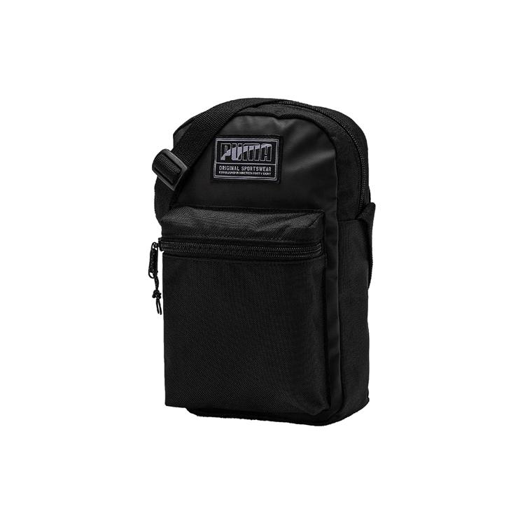 

New PUMA Fabric Shoulder Bag Unisex Black 075734-01 14.0*6.1*24.1CM