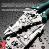 Wire Stripper Tool Multi-Functional Cable Scissors Professional Wire Crimping Tool For Electrician Maintenance Insulated And