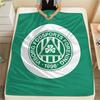 Viborg FF Logo FlAannel Blanket, High Quality Comfortable for All Seasons, Home Decor, Warmth and Comfort