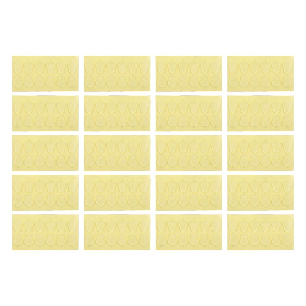 240 st Docka Klar Tejp 18x14x1,5mm Vattentät Avtagbar Klibbig Dubbelsidig Självhäftande Pad