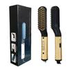 Man Beard Hair Straightener Fast Heating Hair Brush Professional Styling Tools Multifunctional Hair Straightening Comb