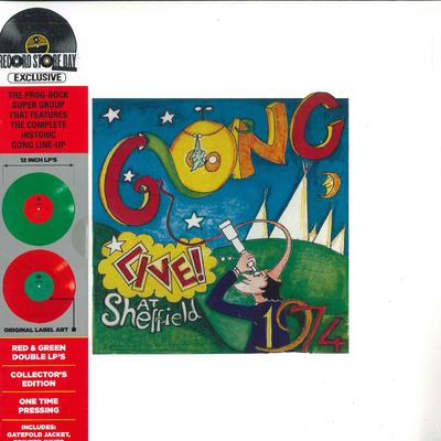 LP-Schallplatte GONG - Live! In Sheffield 1974 (Red&Green 783177 CULTURE FACTORY 2020 USA & Euro Rock