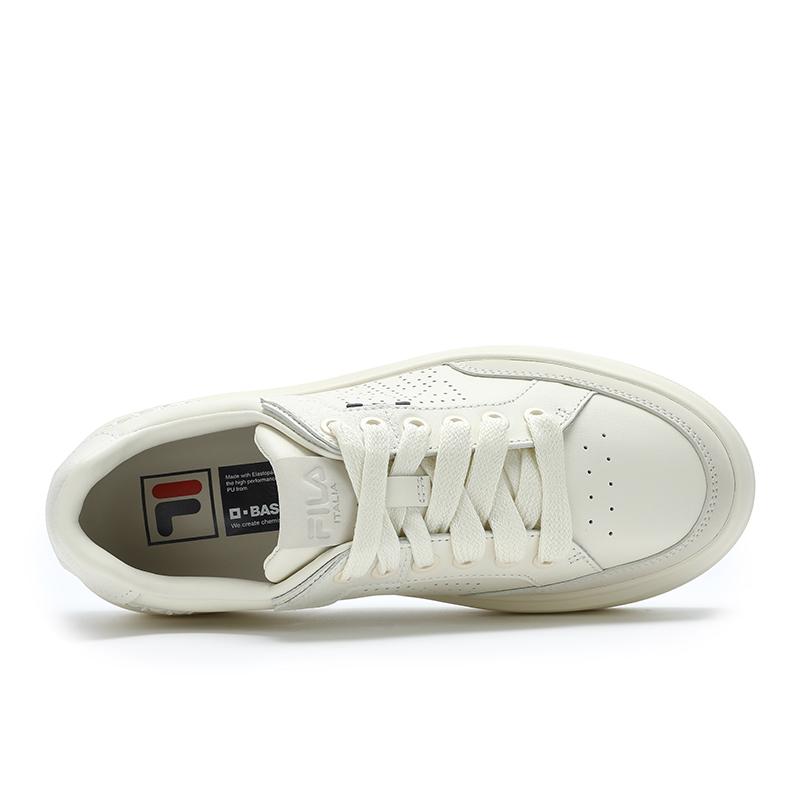Fila Victoria Casual Minimalist Versatile Solid Color Sneakers Women Sneakers Off-White F12W431205FAW