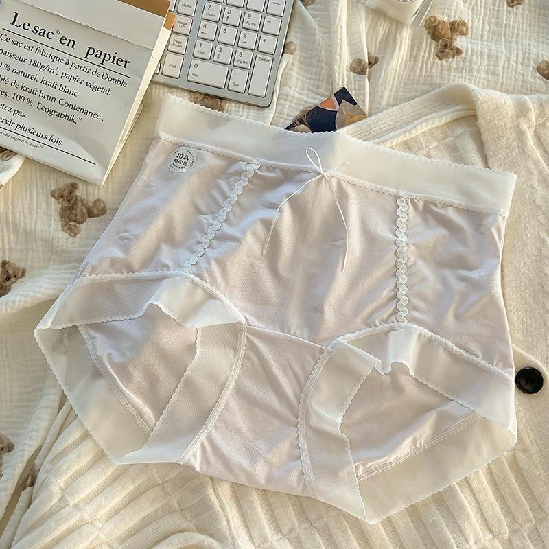 Panie Plus Size Oddychające Ultracienkie Bezszwowe Wygodne Oddychające Wysoka Elastyczność Nowe Majtki Kontrolujące Brzuch