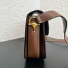 [Pre-Owned] Horsebit 1955 Logo Canvas And Leather Saddle Bag - Very Good #XPHHF5