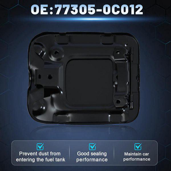 Black Metal Car Fuel Tank Cap for Toyota (Part No. 77305-0C040) None