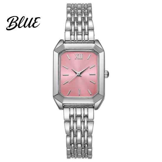 Gold Plated Watch for Women Ladies Light Luxury Style Square