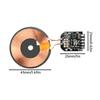 15W Low Temperature Wireless Charging Module Transmitter PCBA Wireless Charger Motherboard Magnetic Charging Motherboard Coil