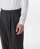 MUSINSA STANDARD Tencel Slim Mock Neck Long Sleeve T-Shirt [White]