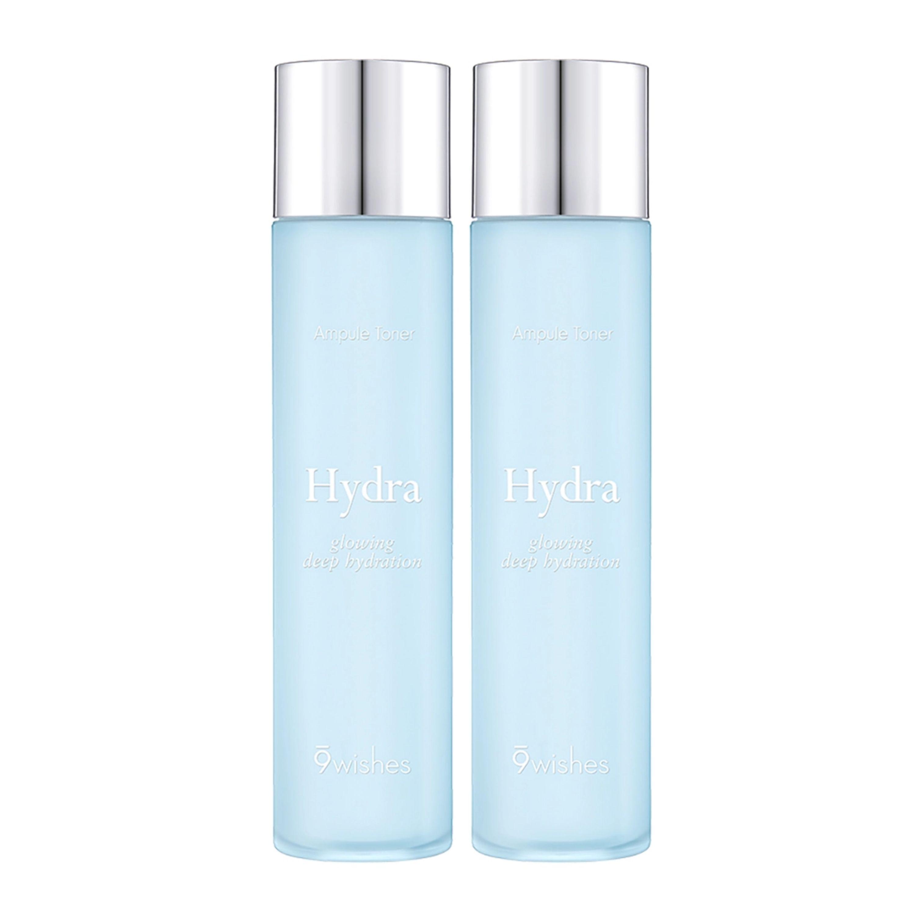 9WISHES Hydra Ampule Toner 150ml x 2