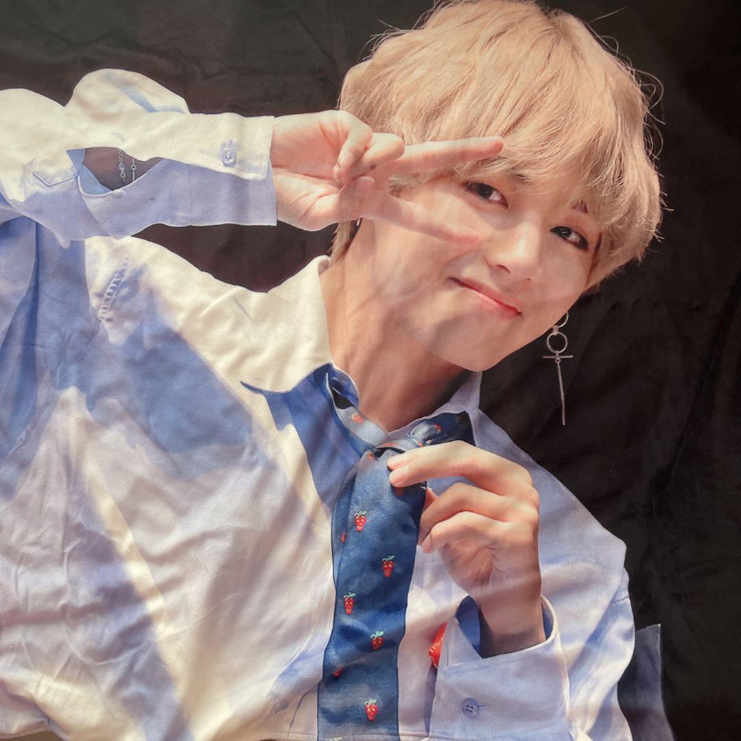 

[Б/У] BTS Тэхён Плед Полотенце