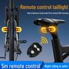 USB Rechargeable Wireless Bicycle Turn Signal Tail Light with Sound Alerts and Flash Warning