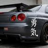 Universal Car Body Stickers Courage Diy Style For All Auto Decor Vinyl Film Decals Personalized Waterproof Accessories