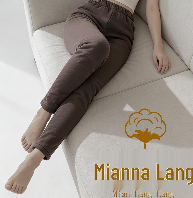 Winter Women's Hand-stitched Cotton Warm Pants - Thickened Old Cotton for Health and Comfort
