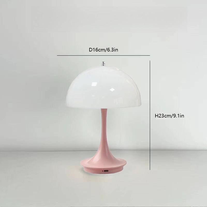 Wiederaufladbare Leichte Berührung Weiß LED Moderne Tischleuchte, Esszimmer, Schreibtisch Heimdekoration, Tragbare Camping-Tischlampen