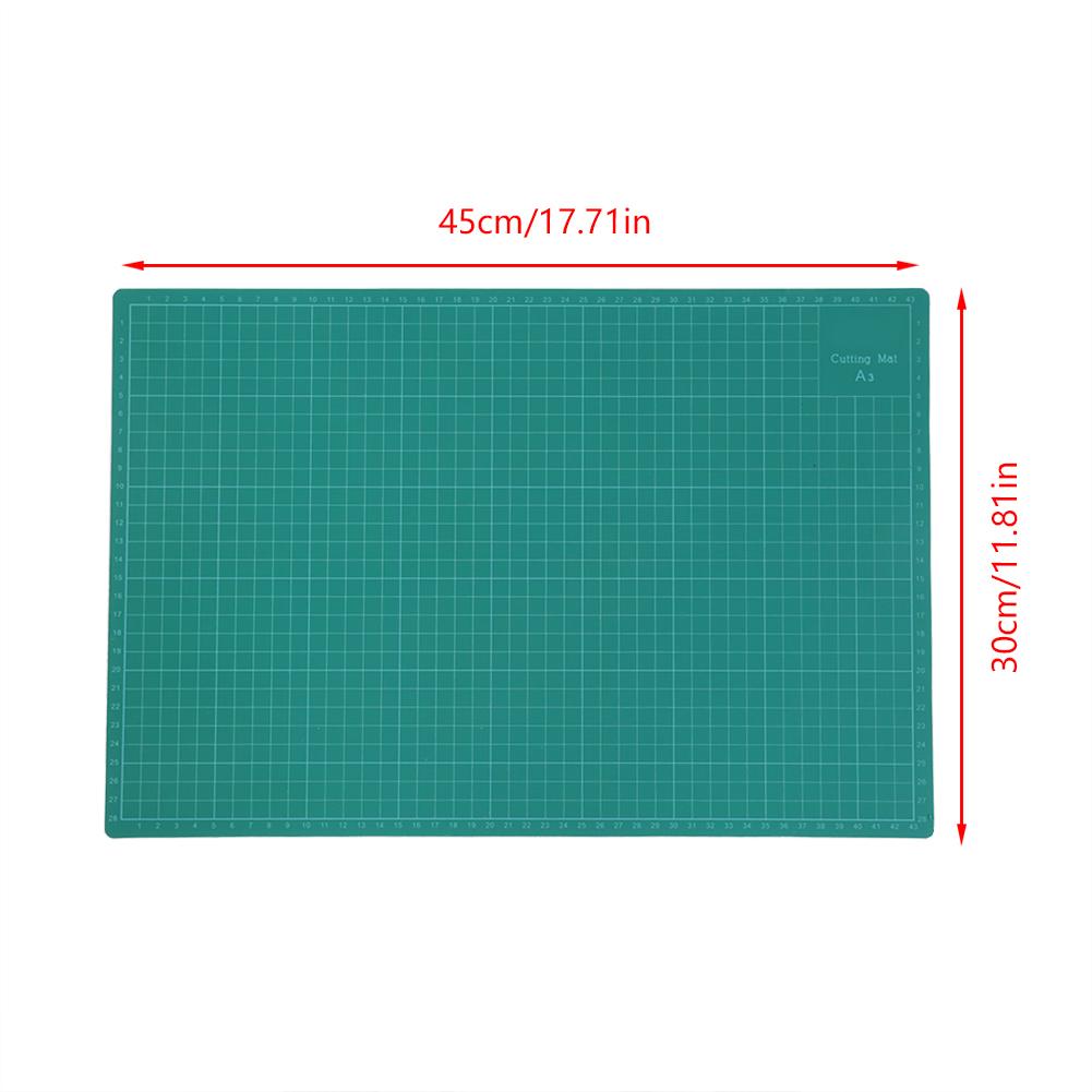 A3 Grid Lines PVC Cutting Mat Board DIY Craft Tools Office Stationery Accessory