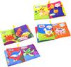 Baby Cloth Book Intelligence Development Soft Learning Cognize Reading Books Early Educational Toys Readings 0-12 Months Rattle
