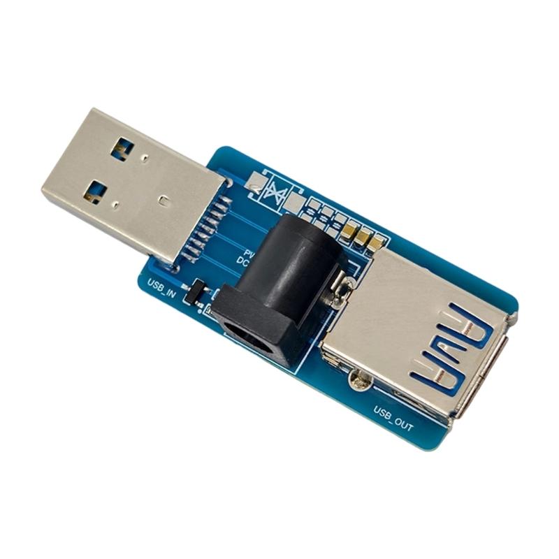 USB Power Enhancement Module Builted-in Automatic Switching MOS Circuit Power Enhancement Board Power Splitter Module