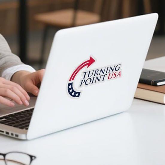 20Pcs Charlie Kirk Stickers Memory Freedom Decal Waterproof Vinyl Sticker for Car Bumper Laptop Water